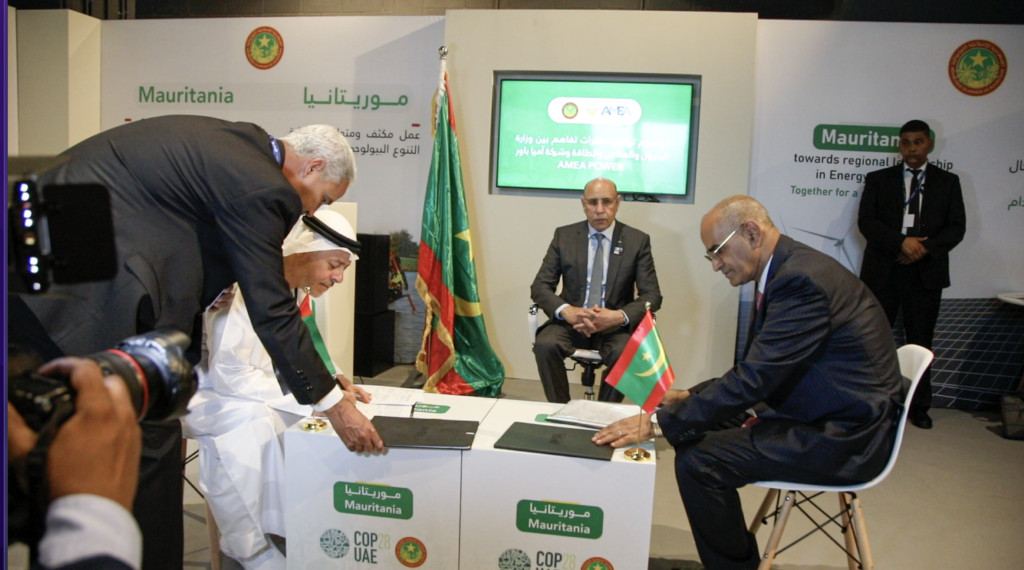 Mauritanie Signature Dun Accord Pour La Construction De Deux